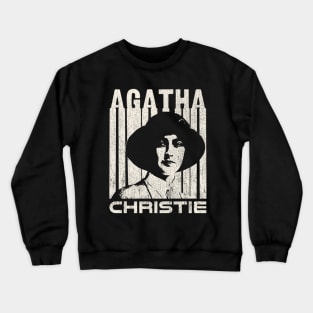 Agatha Christie // Retro Style Design Crewneck Sweatshirt